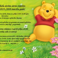 Esi sveiks, topošais 2019./2020. mācību gada pirmklasniek! Uzaicinājums Pirmklasniekiem