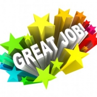 Lepojamies! Depositphotos 6270025 Stock Photo Great Job Words Praising A